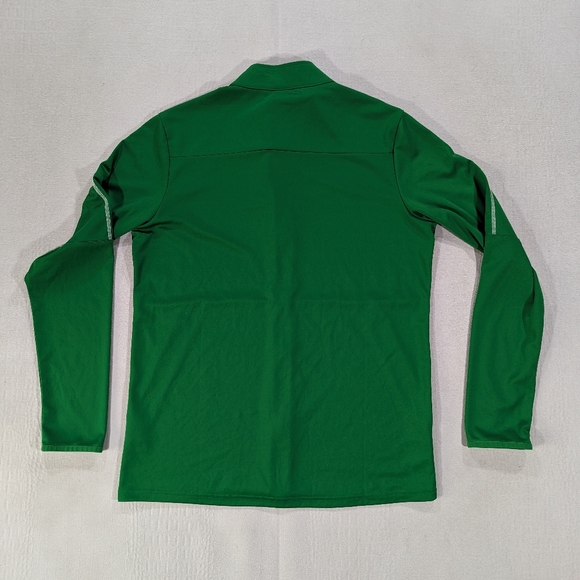 Nike Sweater Mens Large Green Dri-Fit Full Zip Jumper Activewear Golfing - Picture 3 of 13
